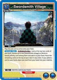 Swordsmith Village - UEX05BT: Demon Slayer: Kimetsu no Yaiba Vol.2 - Union Arena card