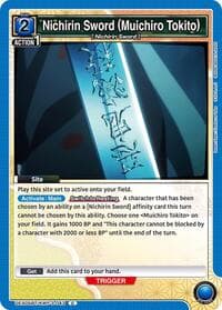 Nichirin Sword (Muichiro Tokito) - UEX05BT: Demon Slayer: Kimetsu no Yaiba Vol.2 - Union Arena card