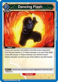 Dancing Flash - UEX05BT: Demon Slayer: Kimetsu no Yaiba Vol.2 - Union Arena card