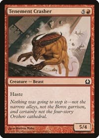 Tenement Crasher - Return to Ravnica - Magic: The Gathering card