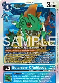 Betamon (X Antibody) (Official Store Tournament 2026 Vol. 1 Winner) - Digimon Promotion Cards - Digimon Card Game card