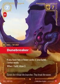 Dunebreaker - Spiritforged - Riftbound: League of Legends Trading Card Game card