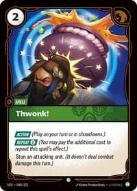 Thwonk! - Spiritforged - Riftbound: League of Legends Trading Card Game card