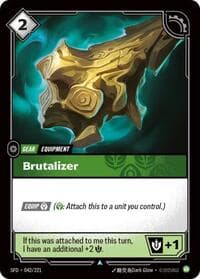 Brutalizer - Spiritforged - Riftbound: League of Legends Trading Card Game card