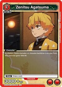 Zenitsu Agatsuma - UEX05BT: Demon Slayer: Kimetsu no Yaiba Vol.2 - Union Arena card