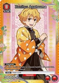 Zenitsu Agatsuma (U*) - UEX05BT: Demon Slayer: Kimetsu no Yaiba Vol.2 - Union Arena card