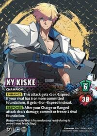 KY KISKE - GUILTY GEAR -STRIVE- - UniVersus card
