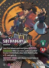 SOL BADGUY - GUILTY GEAR -STRIVE- - UniVersus card