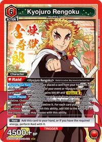 Kyojuro Rengoku (072) - UEX05BT: Demon Slayer: Kimetsu no Yaiba Vol.2 - Union Arena card