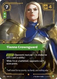 Tianna Crownguard - Spiritforged - Riftbound: League of Legends Trading Card Game card