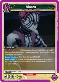 Akaza - UEX05BT: Demon Slayer: Kimetsu no Yaiba Vol.2 - Union Arena card