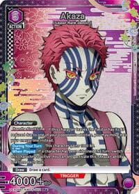 Akaza (R*) - UEX05BT: Demon Slayer: Kimetsu no Yaiba Vol.2 - Union Arena card