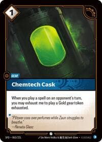 Chemtech Cask - Spiritforged - Riftbound: League of Legends Trading Card Game card