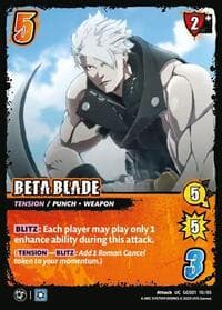 BETA BLADE - GUILTY GEAR -STRIVE- - UniVersus card