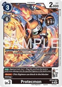 Protecmon - Time Stranger - Digimon Card Game card
