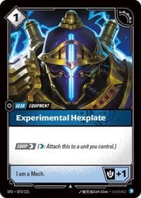Experimental Hexplate - Spiritforged - Riftbound: League of Legends Trading Card Game card