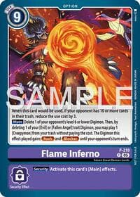 Flame Inferno (Official Store Tournament 2026 Vol. 1) - Digimon Promotion Cards - Digimon Card Game card