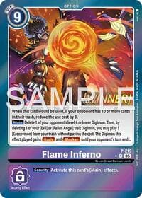 Flame Inferno (Official Store Tournament 2026 Vol. 1 Winner) - Digimon Promotion Cards - Digimon Card Game card