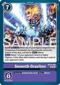 Seventh Graviton - Time Stranger - Digimon Card Game card