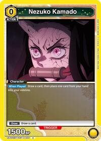 Nezuko Kamado (003) (Box Topper Foil) - UEX05BT: Demon Slayer: Kimetsu no Yaiba Vol.2 - Union Arena card
