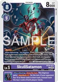 SkullSatamon - Time Stranger - Digimon Card Game card
