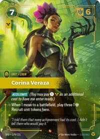 Corina Veraza - Spiritforged - Riftbound: League of Legends Trading Card Game card