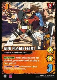 GUN FLAME FEINT - GUILTY GEAR -STRIVE- - UniVersus card