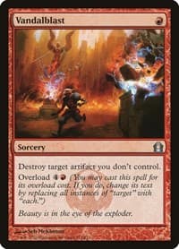 Vandalblast - Return to Ravnica - Magic: The Gathering card