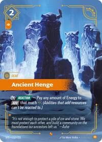 Ancient Henge - Spiritforged - Riftbound: League of Legends Trading Card Game card