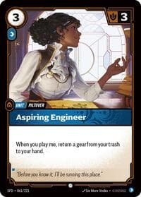 Aspiring Engineer - Spiritforged - Riftbound: League of Legends Trading Card Game card