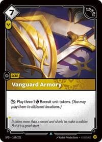 Vanguard Armory - Spiritforged - Riftbound: League of Legends Trading Card Game card