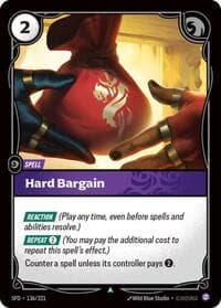 Hard Bargain - Spiritforged - Riftbound: League of Legends Trading Card Game card
