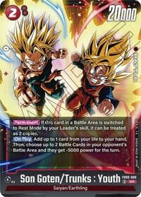 Son Goten/Trunks : Youth - Saiyan's Pride - Dragon Ball Super: Fusion World card