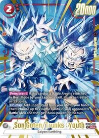 Son Goten/Trunks : Youth (Alternate Art) - Saiyan's Pride - Dragon Ball Super: Fusion World card
