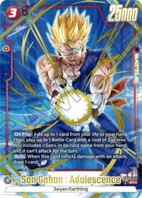Son Gohan : Adolescence - FB08-012 (Alternate Art) - Saiyan's Pride - Dragon Ball Super: Fusion World card