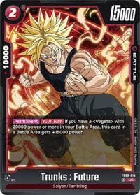 Trunks : Future - Saiyan's Pride - Dragon Ball Super: Fusion World card