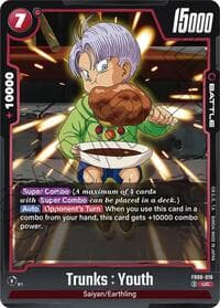Trunks : Youth - FB08-016 - Saiyan's Pride - Dragon Ball Super: Fusion World card