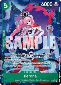 Perona - OP14-033 (Alternate Art) - The Azure Sea's Seven - One Piece Card Game card