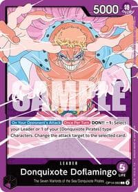 Donquixote Doflamingo - OP14-060 - The Azure Sea's Seven - One Piece Card Game card