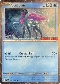 Suicune (Cosmos Holo) (Gamestop Exclusive) - Miscellaneous Cards & Products - Pokemon card