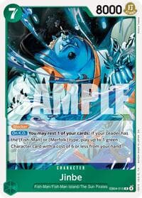 Jinbe - EB04-015 - The Azure Sea's Seven - One Piece Card Game card