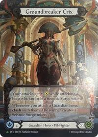 Groundbreaker Crix - HER155 - Flesh and Blood: Promo Cards - Flesh and Blood TCG card