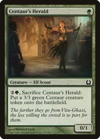 Centaur's Herald - Return to Ravnica - Magic: The Gathering card