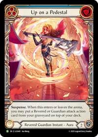 Up on a Pedestal - LGS441 - Flesh and Blood: Promo Cards - Flesh and Blood TCG card