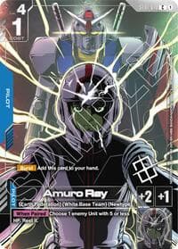 Amuro Ray (Regional Championship) - Gundam Promotional Cards - Gundam Card Game card