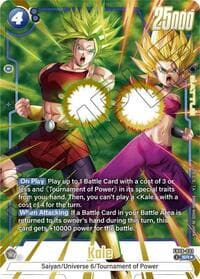 Kale - FB08-032 (Alternate Art) - Saiyan's Pride - Dragon Ball Super: Fusion World card