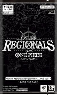 Online Regional Participation Pack 2025 Vol. 1 - One Piece Promotion Cards - One Piece Card Game card