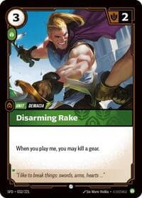 Disarming Rake - Spiritforged - Riftbound: League of Legends Trading Card Game card