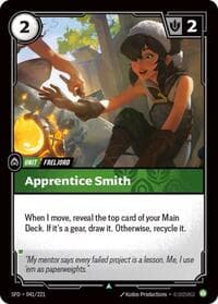 Apprentice Smith - Spiritforged - Riftbound: League of Legends Trading Card Game card