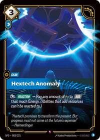 Hextech Anomaly - Spiritforged - Riftbound: League of Legends Trading Card Game card